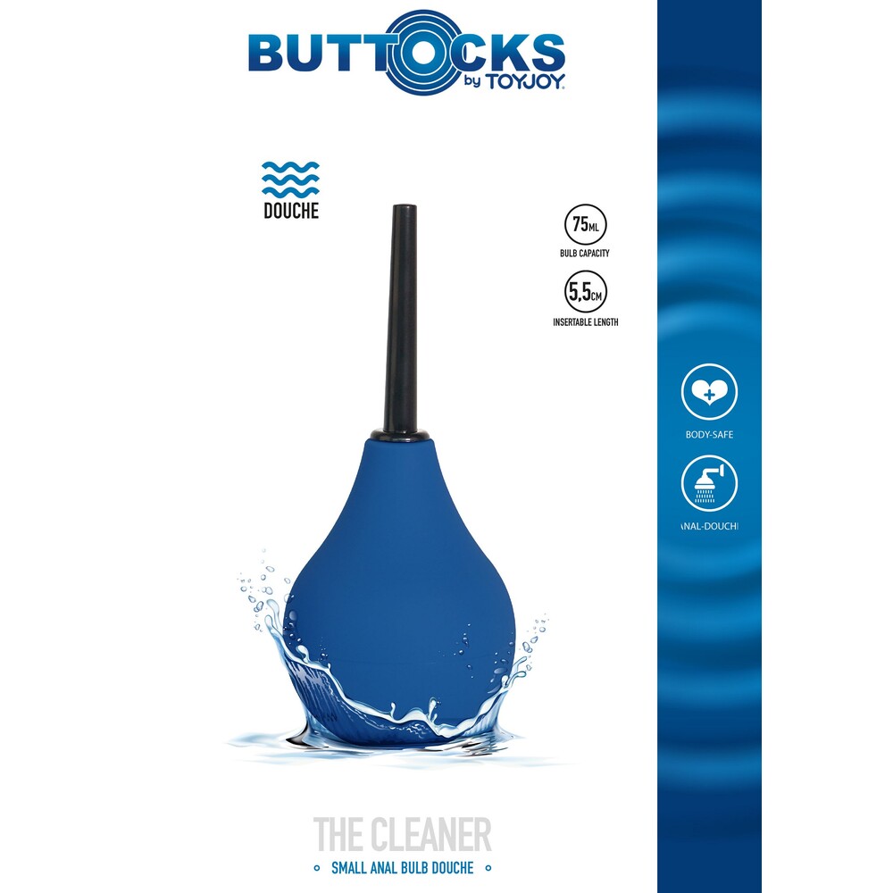 Vibrators, Sex Toy Kits and Sex Toys at Cloud9Adults - ToyJoy Buttocks The Cleaner Douche 75ml - Buy Sex Toys Online