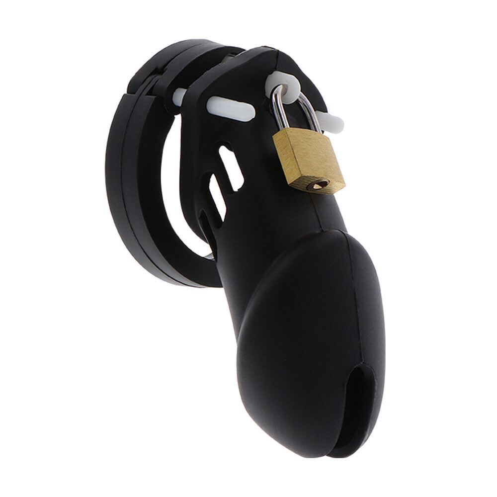 Vibrators, Sex Toy Kits and Sex Toys at Cloud9Adults - Hidden Desire Extreme Chastity Silicone Cock Cage - Buy Sex Toys Online