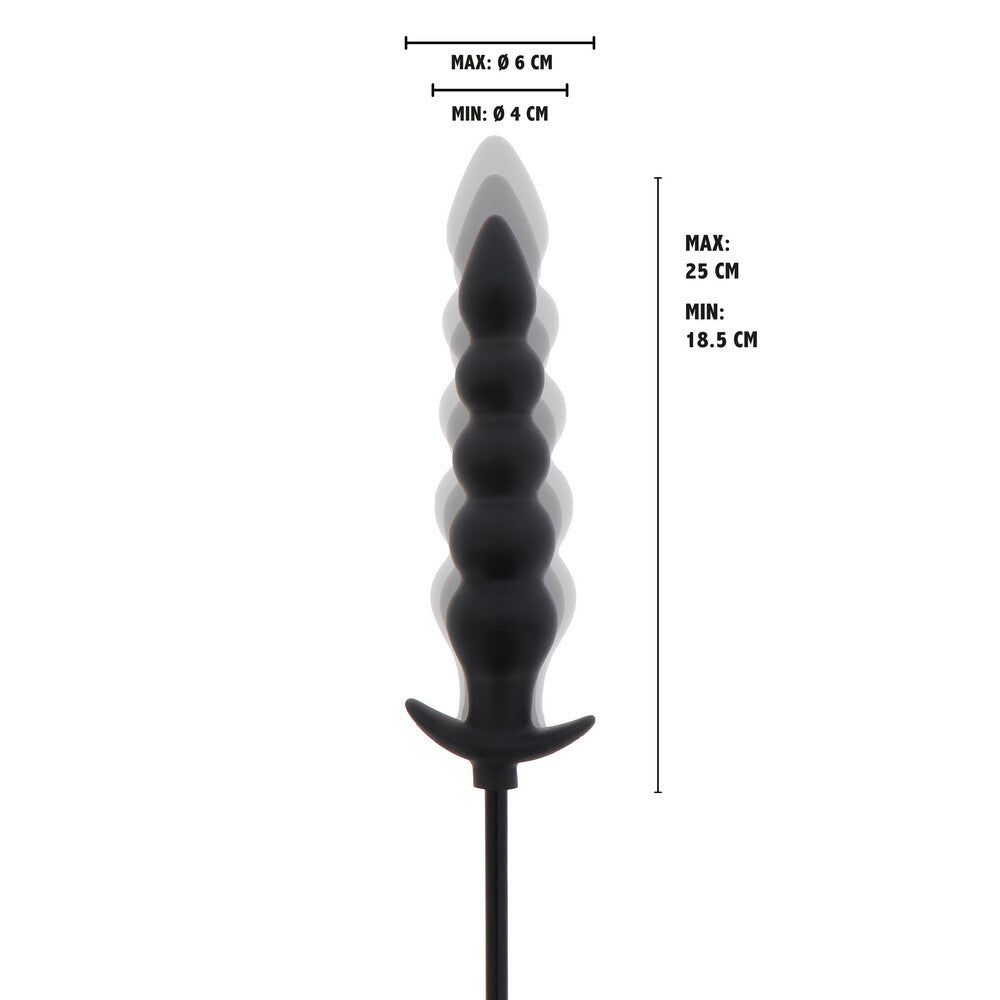 Vibrators, Sex Toy Kits and Sex Toys at Cloud9Adults - Hidden Desire Extreme Advanced Inflatable Ribbed Plug - Buy Sex Toys Online