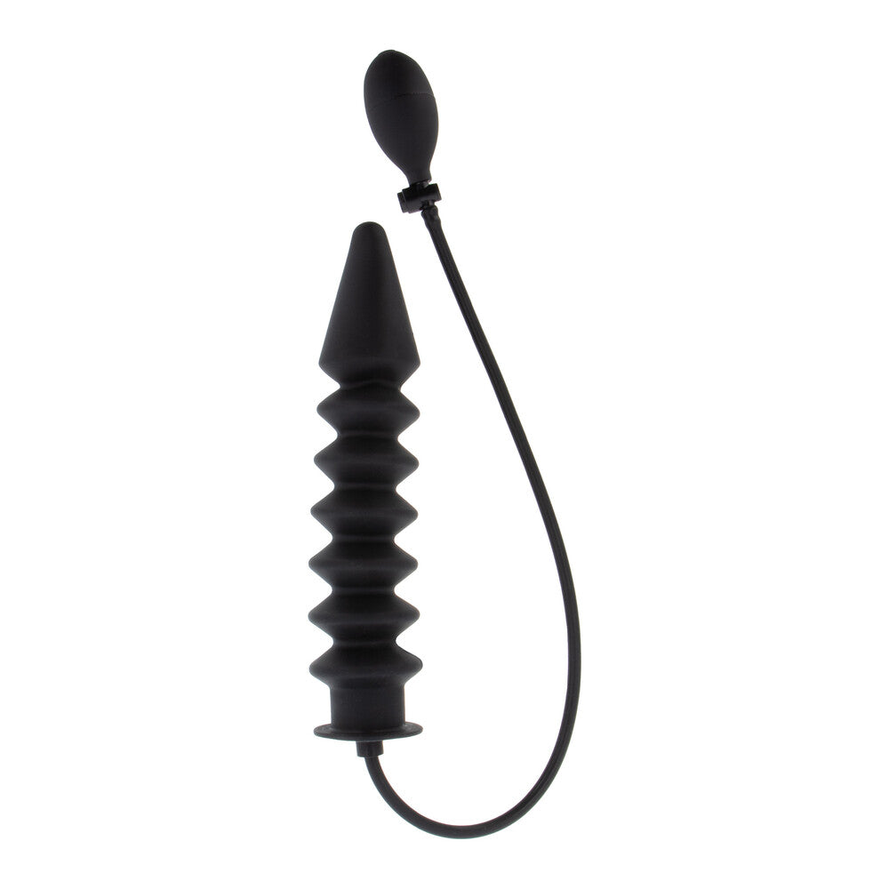 Vibrators, Sex Toy Kits and Sex Toys at Cloud9Adults - Hidden Desire Extreme Expert Inflatable Ribbed Plug - Buy Sex Toys Online