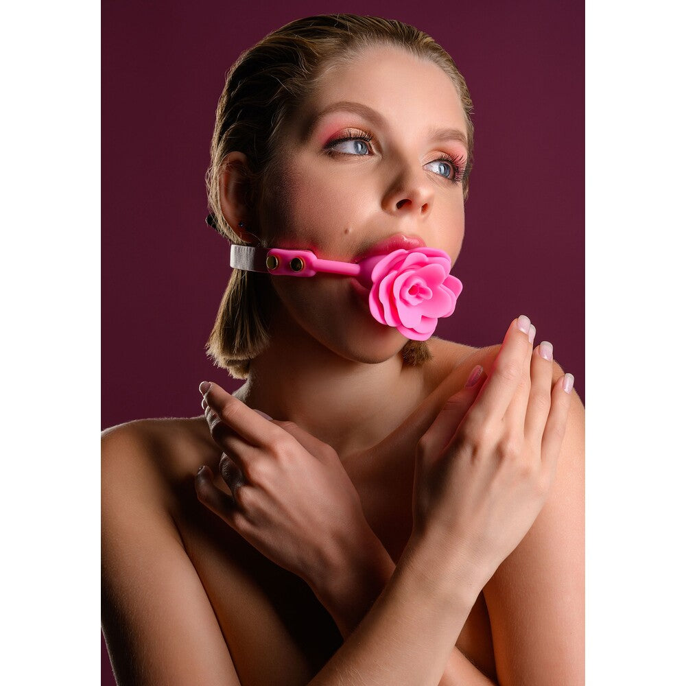 Vibrators, Sex Toy Kits and Sex Toys at Cloud9Adults - Taboom Malibu Rose Ball Gag - Buy Sex Toys Online