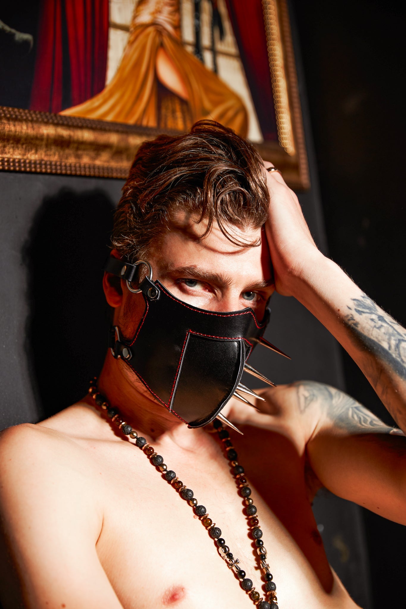 Vibrators, Sex Toy Kits and Sex Toys at Cloud9Adults - Darkspike Face Mask - Buy Sex Toys Online