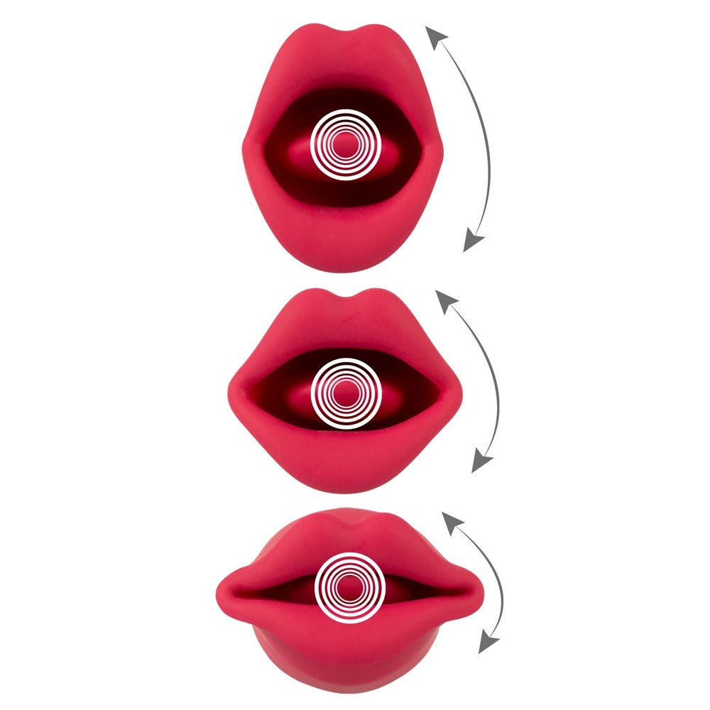 Vibrators, Sex Toy Kits and Sex Toys at Cloud9Adults - Oral Fun Moving Lips Tongue Vibrator - Buy Sex Toys Online