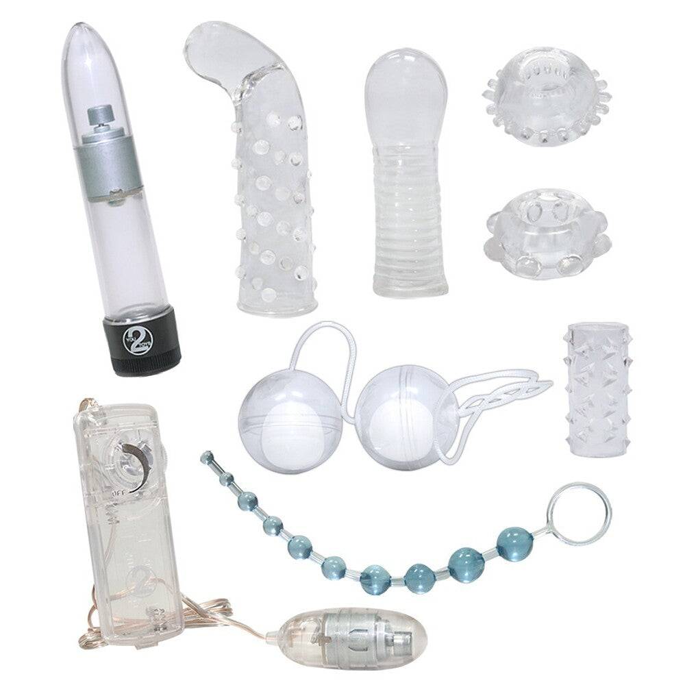 Vibrators, Sex Toy Kits and Sex Toys at Cloud9Adults - Crystal Clear Collection - Buy Sex Toys Online