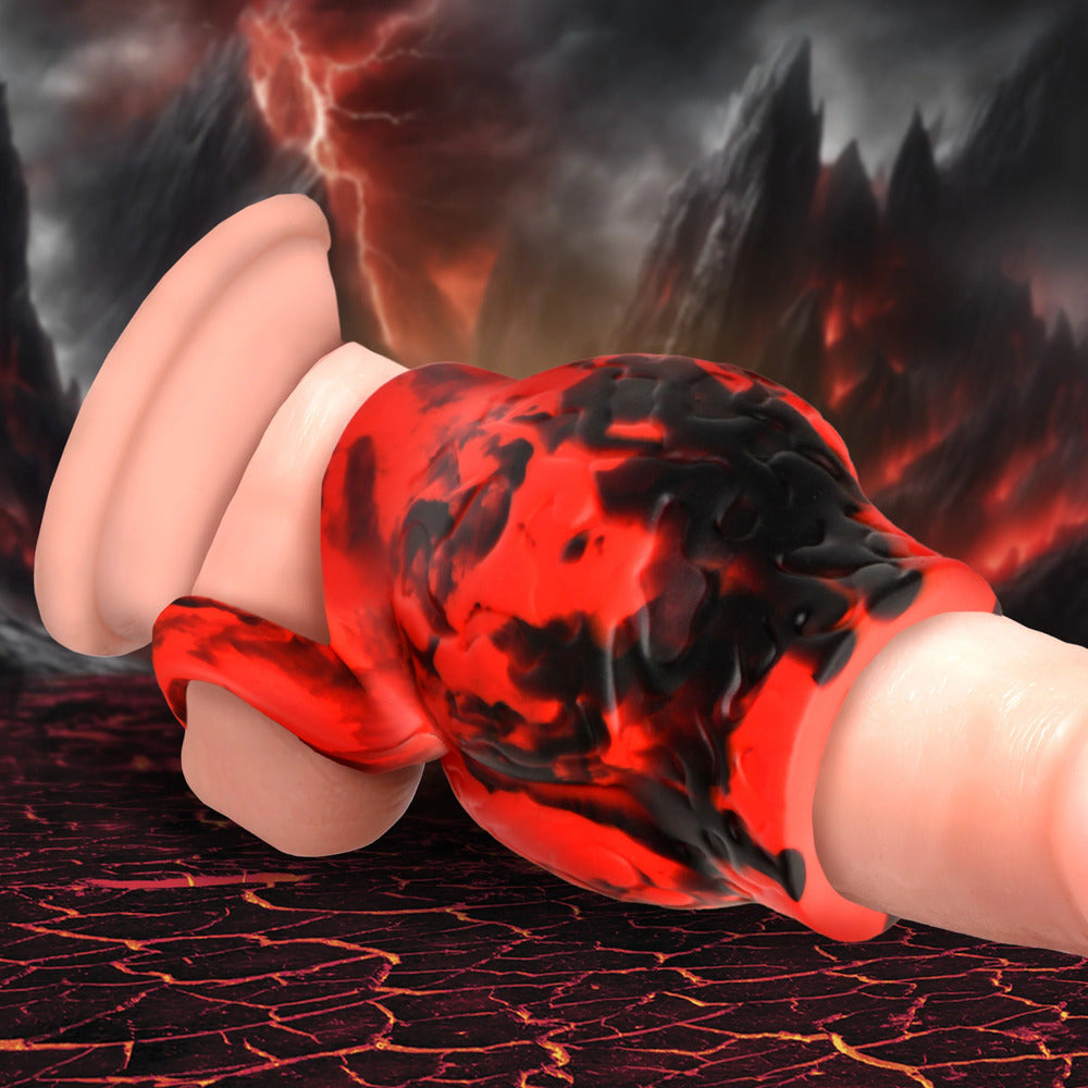 Vibrators, Sex Toy Kits and Sex Toys at Cloud9Adults - Hell Hound Silicone Grith Enhancer - Buy Sex Toys Online