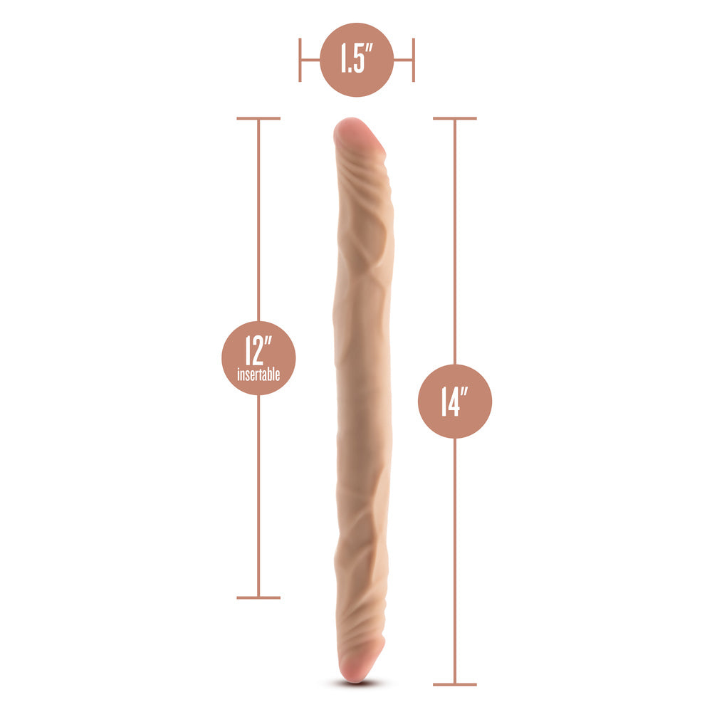 Vibrators, Sex Toy Kits and Sex Toys at Cloud9Adults - Dr Skin Posable Double Dong 14 Inches - Buy Sex Toys Online