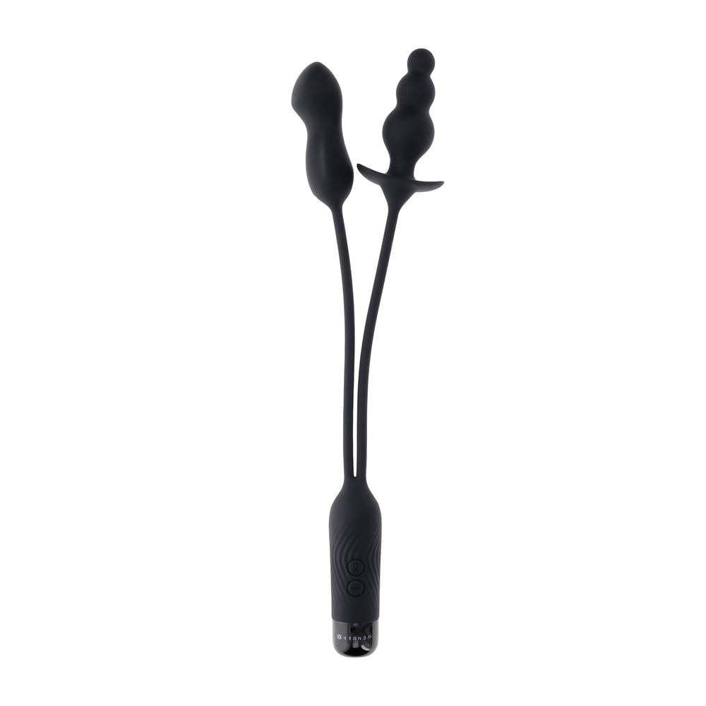 Vibrators, Sex Toy Kits and Sex Toys at Cloud9Adults - Gender X Double My Pleasure Rechargeable - Buy Sex Toys Online