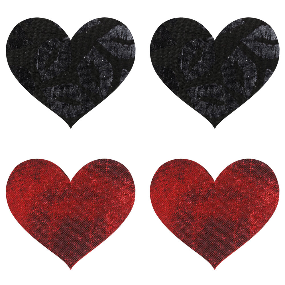 Vibrators, Sex Toy Kits and Sex Toys at Cloud9Adults - Peekaboo Pasties Stolen Kisses Hearts - Buy Sex Toys Online