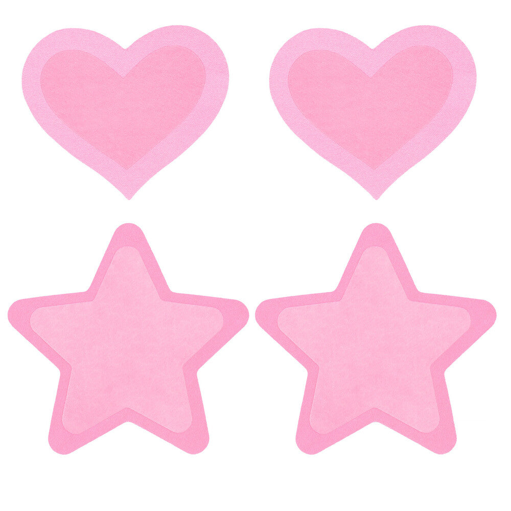 Vibrators, Sex Toy Kits and Sex Toys at Cloud9Adults - Peekaboo Pasties Hot Pink Glow in the Dark - Buy Sex Toys Online