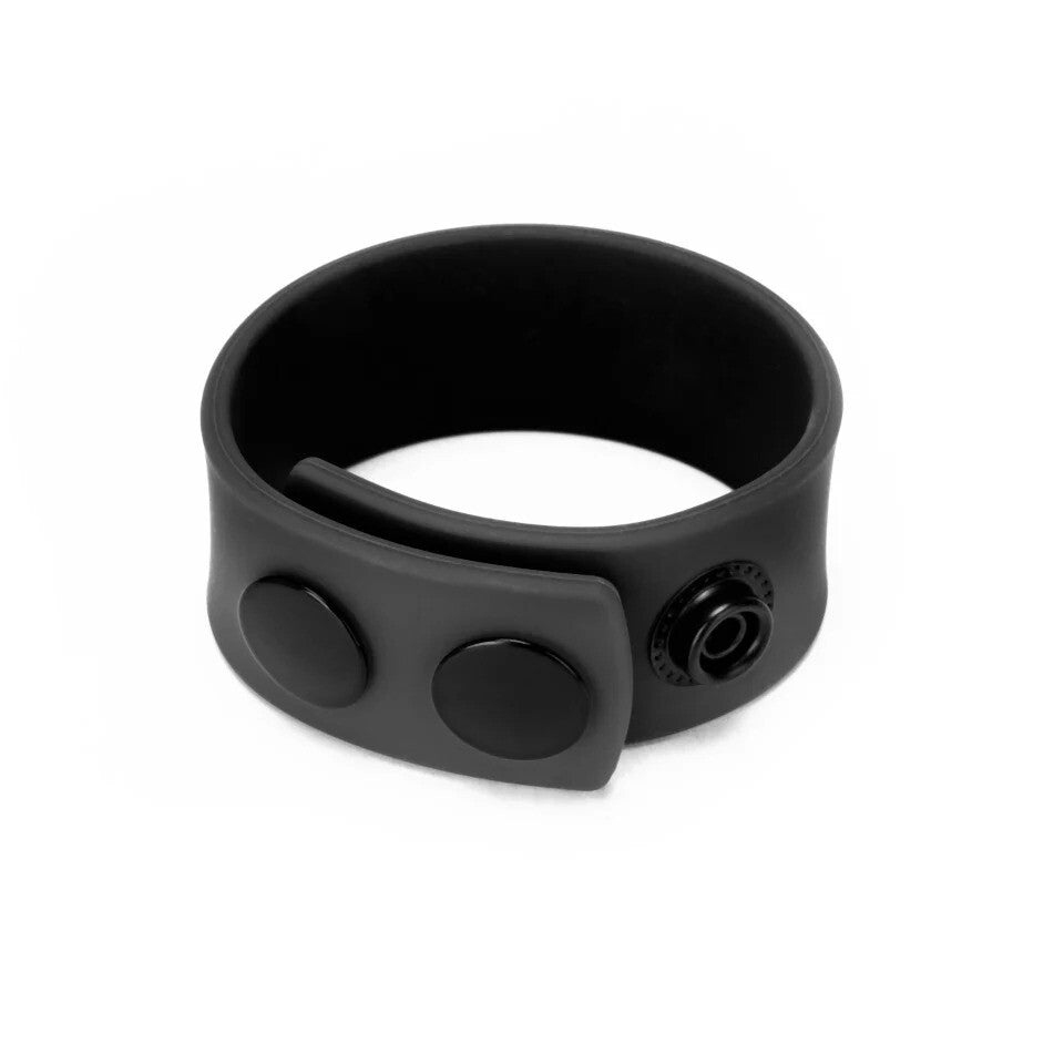Vibrators, Sex Toy Kits and Sex Toys at Cloud9Adults - Prowler Red Silicone Adjustable Cock Strap Black - Buy Sex Toys Online