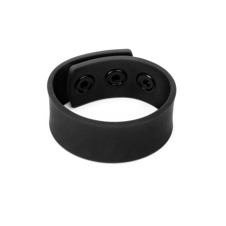 Vibrators, Sex Toy Kits and Sex Toys at Cloud9Adults - Prowler Red Silicone Adjustable Cock Strap Black - Buy Sex Toys Online