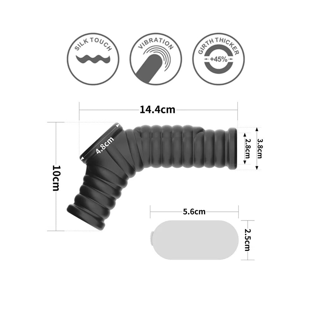 Vibrators, Sex Toy Kits and Sex Toys at Cloud9Adults - Lovetoy Wave Vibrating Penis Scrotum Sleeve - Buy Sex Toys Online