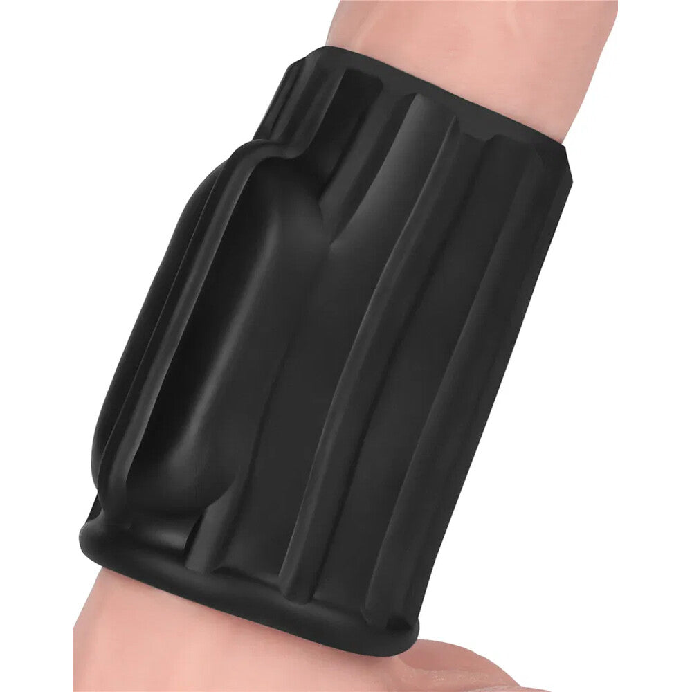 Vibrators, Sex Toy Kits and Sex Toys at Cloud9Adults - Lovetoy Ridge Vibrating Penis Scrotum Sleeve - Buy Sex Toys Online