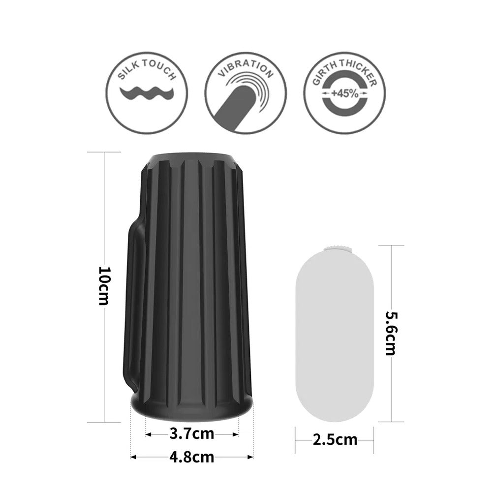 Vibrators, Sex Toy Kits and Sex Toys at Cloud9Adults - Lovetoy Ridge Vibrating Penis Scrotum Sleeve - Buy Sex Toys Online