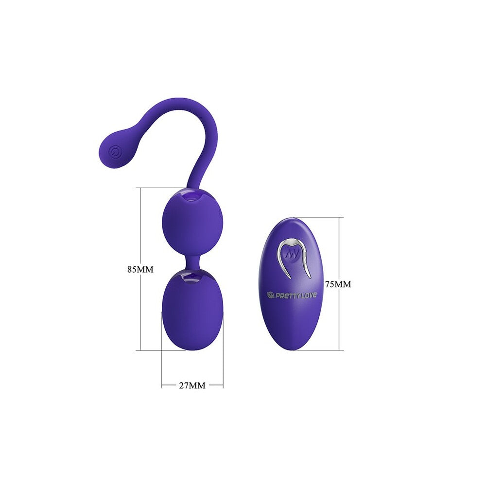 Vibrators, Sex Toy Kits and Sex Toys at Cloud9Adults - Pretty Love Willie Youth Kegel Balls Remote Control - Buy Sex Toys Online