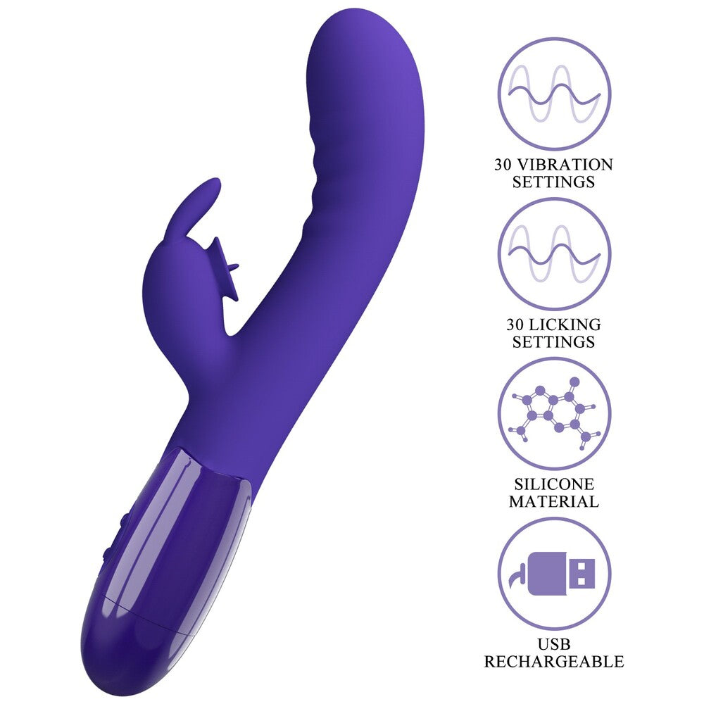 Vibrators, Sex Toy Kits and Sex Toys at Cloud9Adults - Pretty Love Cerberus Youth Rabbit Vibrator - Buy Sex Toys Online