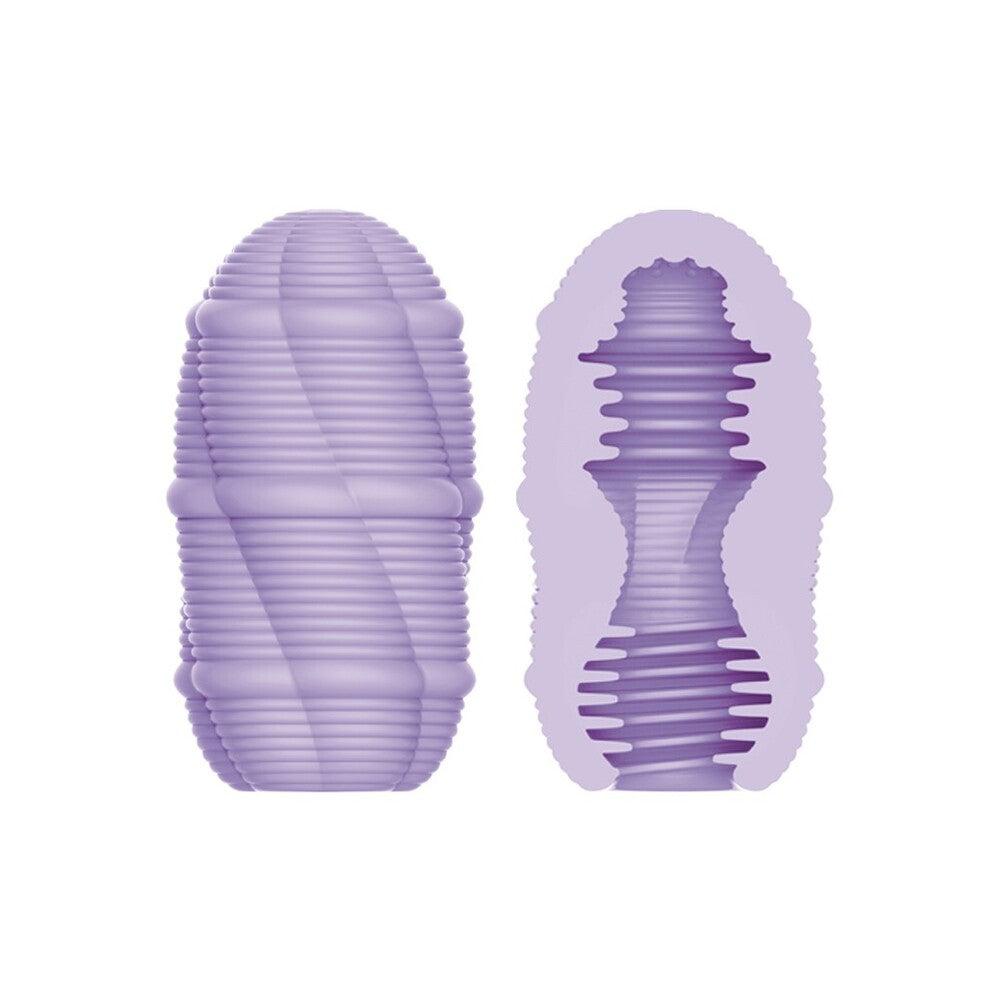 Vibrators, Sex Toy Kits and Sex Toys at Cloud9Adults - Pretty Love Cupid X Smooth Stripes Masturbator - Buy Sex Toys Online