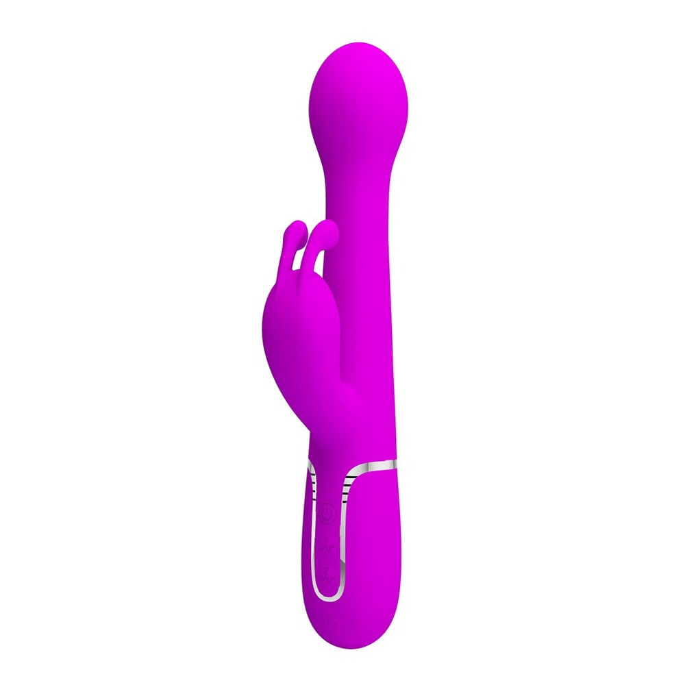 Vibrators, Sex Toy Kits and Sex Toys at Cloud9Adults - Pretty Love Dejon Rechargeable Rabbit Vibrator - Buy Sex Toys Online