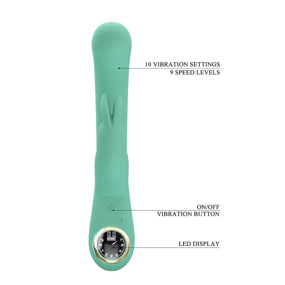 Vibrators, Sex Toy Kits and Sex Toys at Cloud9Adults - Pretty Love Lamar Rabbit Vibrator - Buy Sex Toys Online