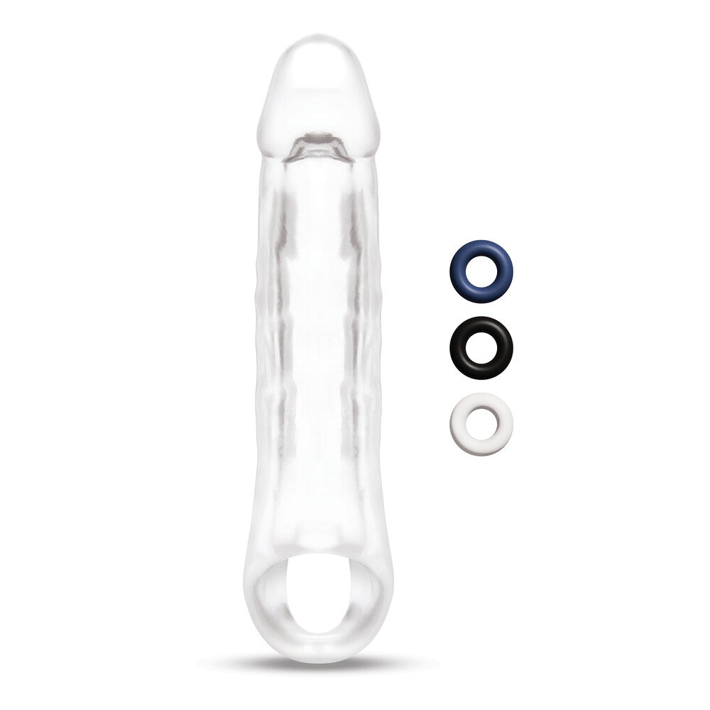 Vibrators, Sex Toy Kits and Sex Toys at Cloud9Adults - Size Up Clear Penis 2 Inch Extender - Buy Sex Toys Online