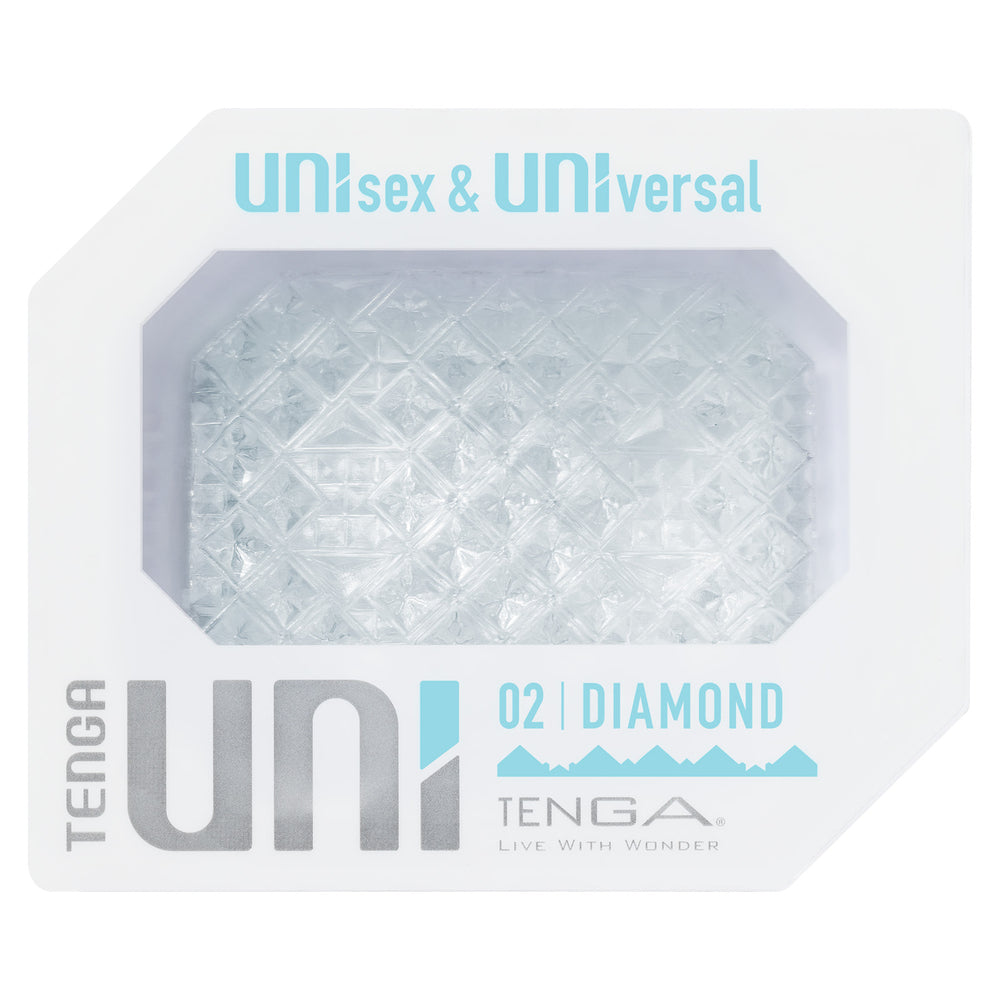 Vibrators, Sex Toy Kits and Sex Toys at Cloud9Adults - Tenga UNI Diamond Sleeve Masturbator - Buy Sex Toys Online