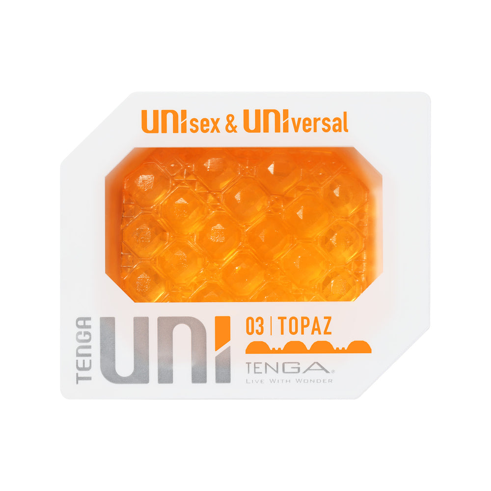 Vibrators, Sex Toy Kits and Sex Toys at Cloud9Adults - Tenga UNI Topaz Sleeve Masturbator - Buy Sex Toys Online