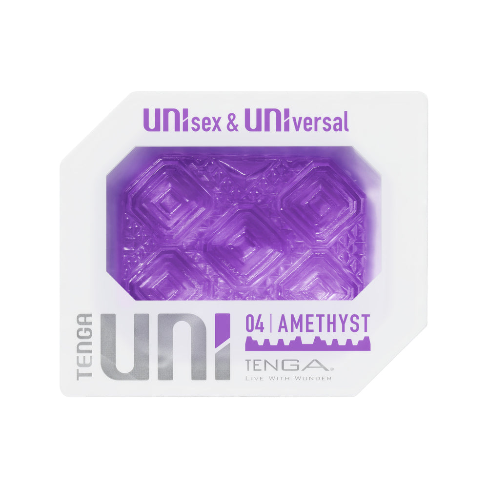 Vibrators, Sex Toy Kits and Sex Toys at Cloud9Adults - Tenga UNI Amethyst Sleeve Masturbator - Buy Sex Toys Online