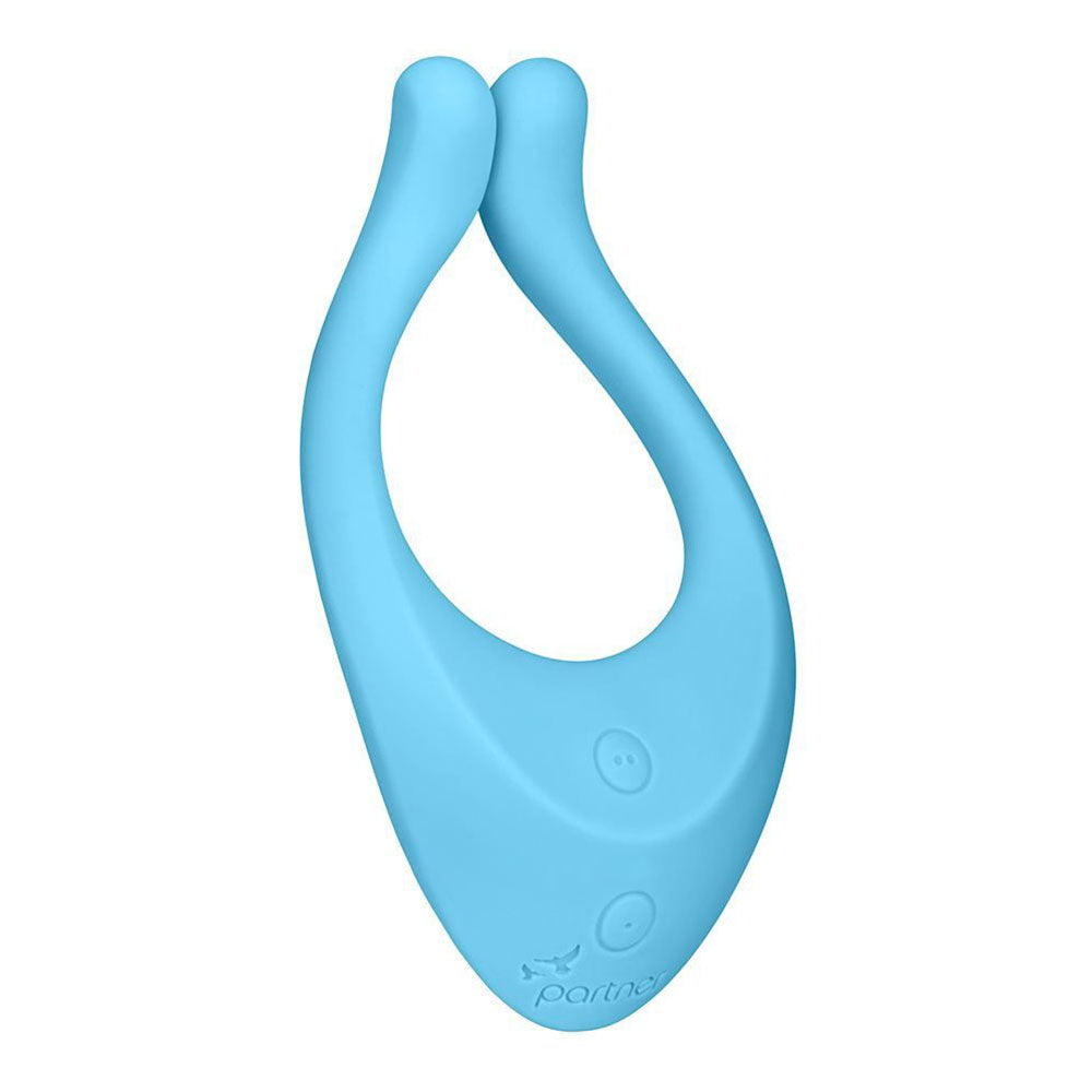 Vibrators, Sex Toy Kits and Sex Toys at Cloud9Adults - Satisfyer Partner Multifun 1 Endless Love Light Blue - Buy Sex Toys Online