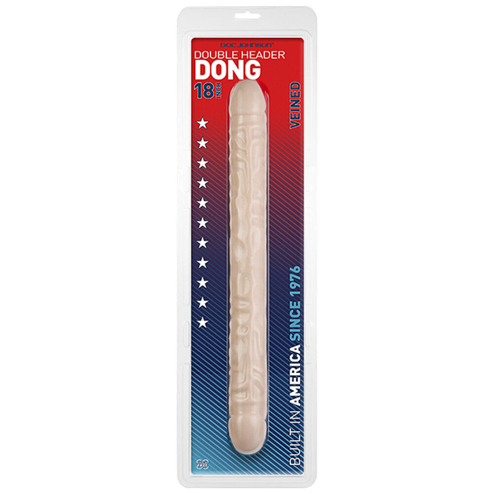 Vibrators, Sex Toy Kits and Sex Toys at Cloud9Adults - Double Header 18 Inch Veined Dong - Buy Sex Toys Online