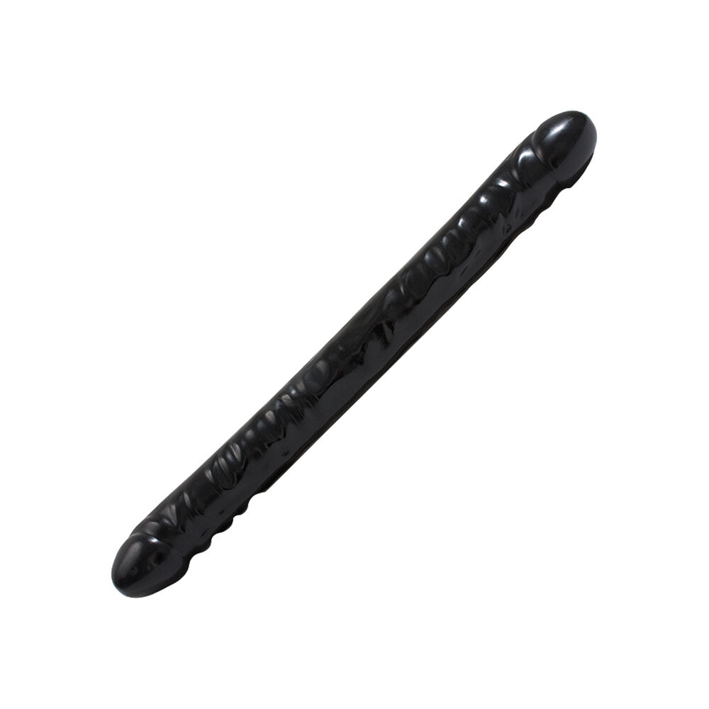 Vibrators, Sex Toy Kits and Sex Toys at Cloud9Adults - Double Header 18 Inch Veined Dong Black - Buy Sex Toys Online