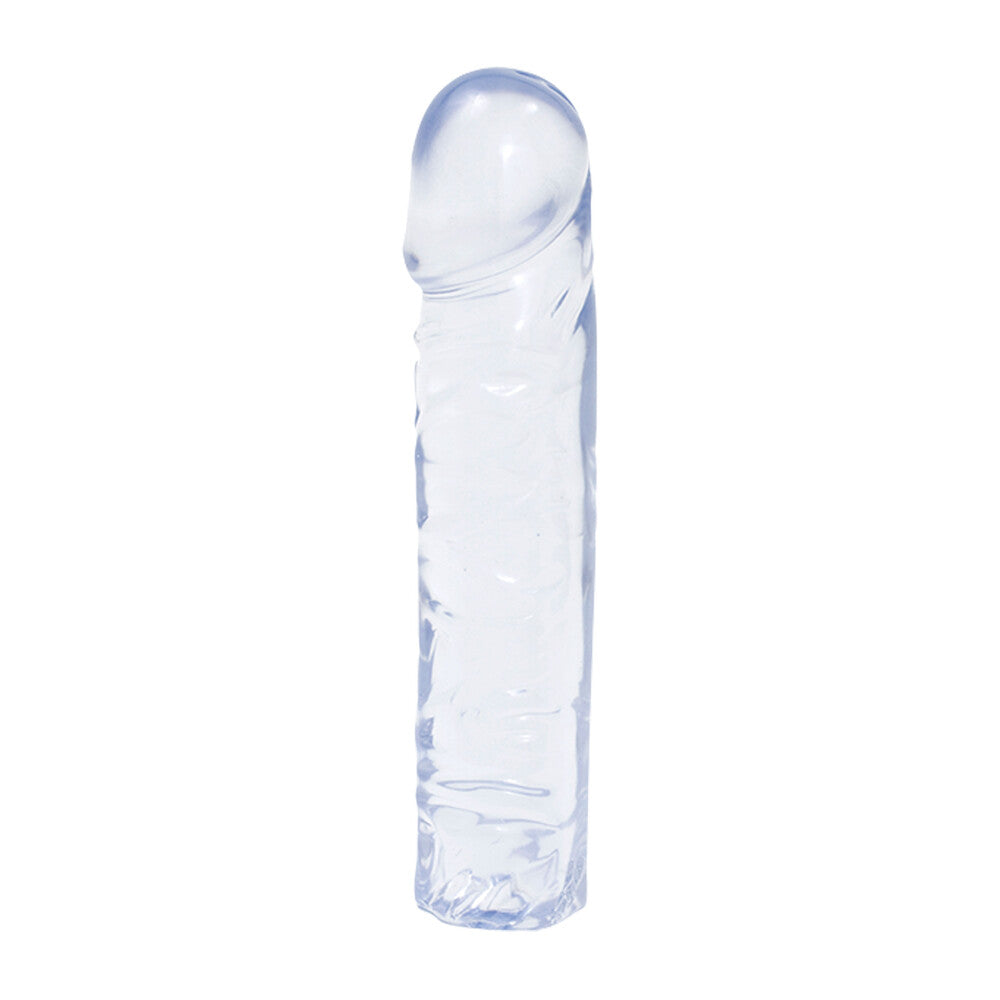 Vibrators, Sex Toy Kits and Sex Toys at Cloud9Adults - Crystal Jellies 8 Inch Dong Clear - Buy Sex Toys Online