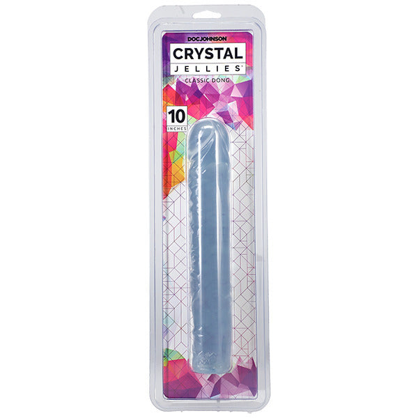 Vibrators, Sex Toy Kits and Sex Toys at Cloud9Adults - Crystal Jellies 10 Inch Dong Clear - Buy Sex Toys Online