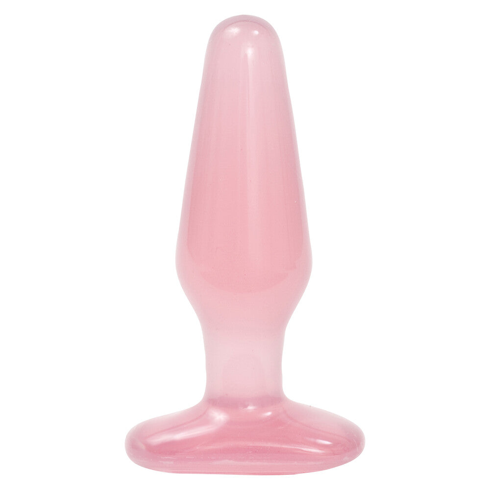 Vibrators, Sex Toy Kits and Sex Toys at Cloud9Adults - Crystal Jellies Medium Butt Plug Pink - Buy Sex Toys Online