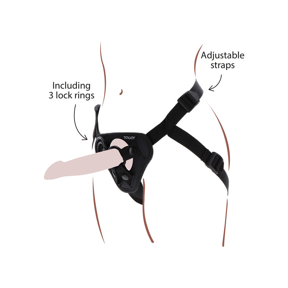 Vibrators, Sex Toy Kits and Sex Toys at Cloud9Adults - Get Real Strap On Harness - Buy Sex Toys Online