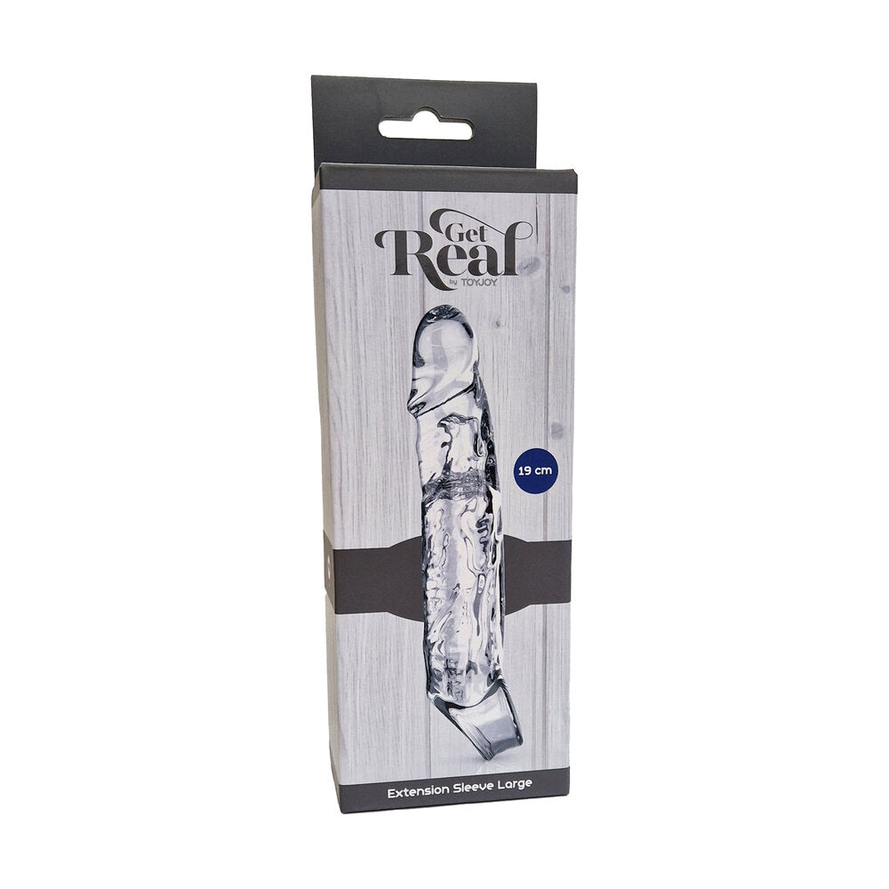 Vibrators, Sex Toy Kits and Sex Toys at Cloud9Adults - ToyJoy Get Real Extension Sleeve Large - Buy Sex Toys Online