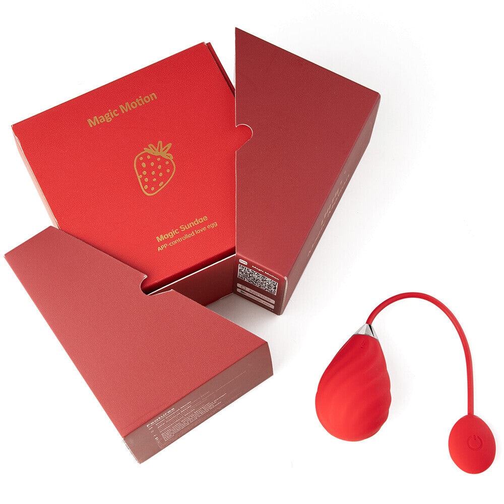 Vibrators, Sex Toy Kits and Sex Toys at Cloud9Adults - Magic Motion Magic Sundae App Controlled Love Egg - Buy Sex Toys Online