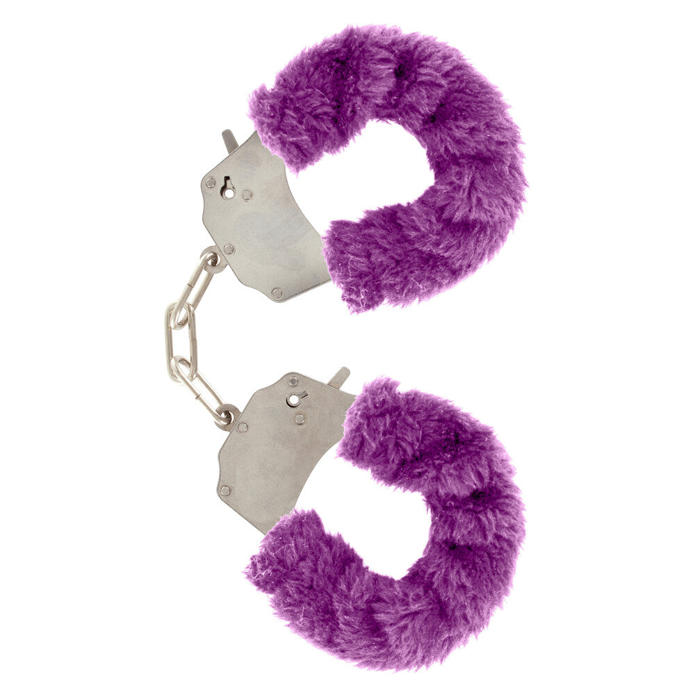 ToyJoy Furry Fun Wrist Cuffs Purple Cloud9Adults