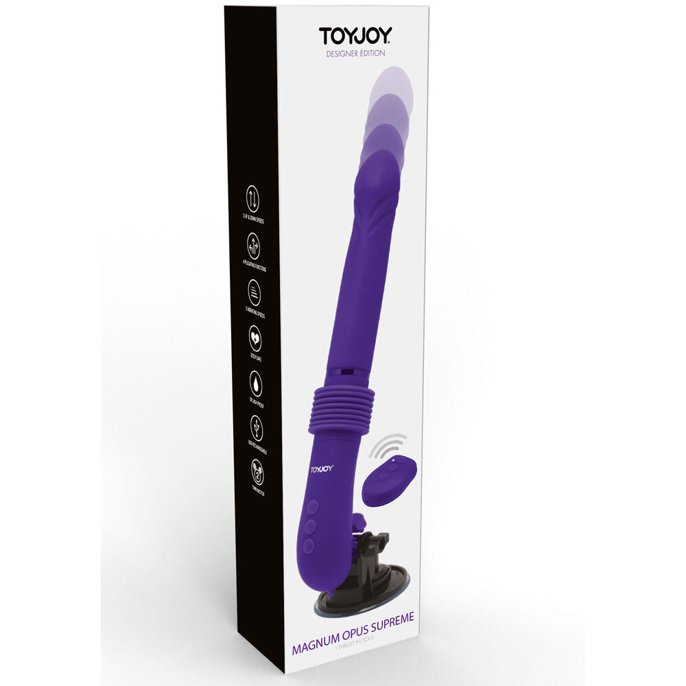Vibrators, Sex Toy Kits and Sex Toys at Cloud9Adults - ToyJoy Magnum Opus Supreme Thruster 2 Vibrator - Buy Sex Toys Online
