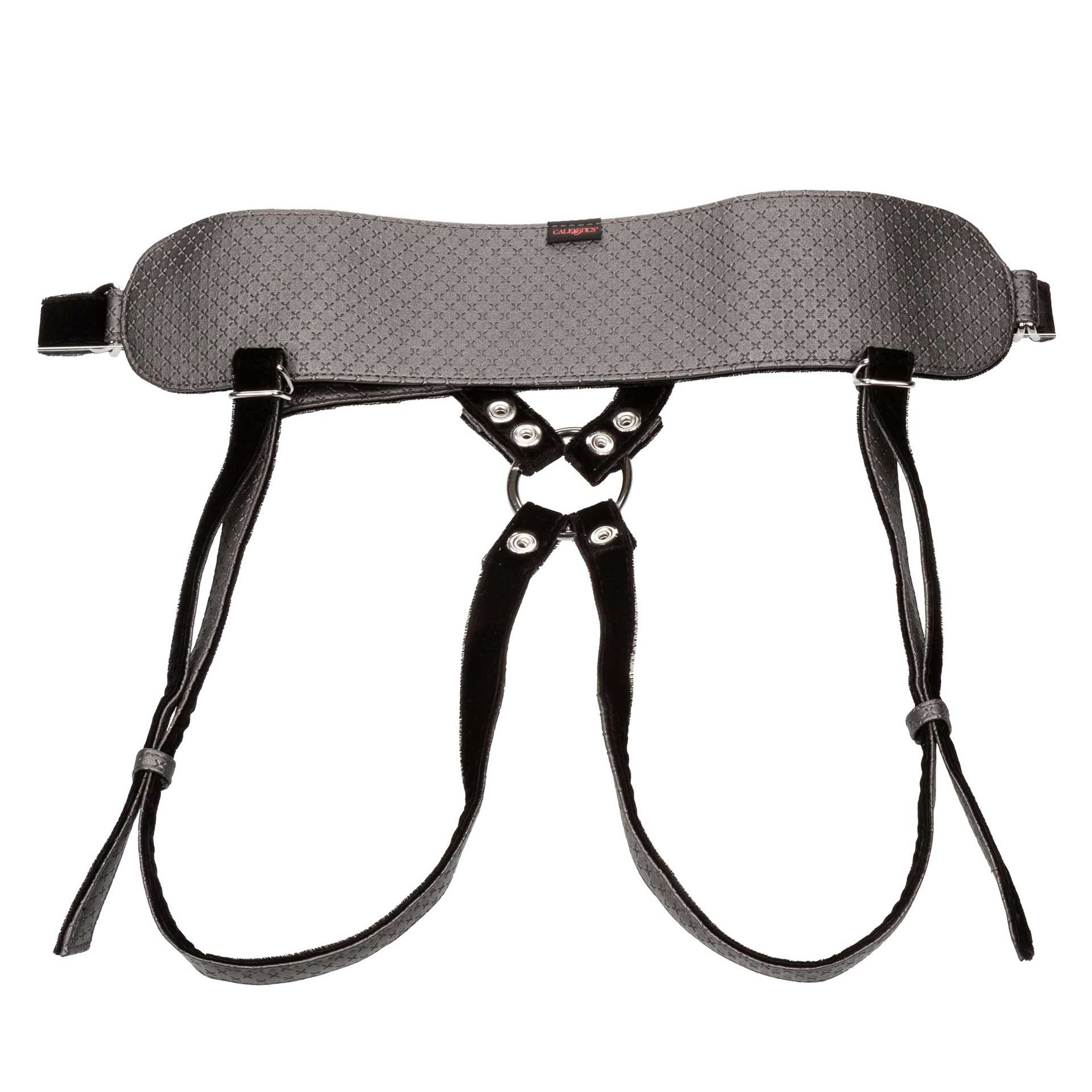 Vibrators, Sex Toy Kits and Sex Toys at Cloud9Adults - The Royal Sensual Set Crotchless Strap On Harness With Probe - Buy Sex Toys Online