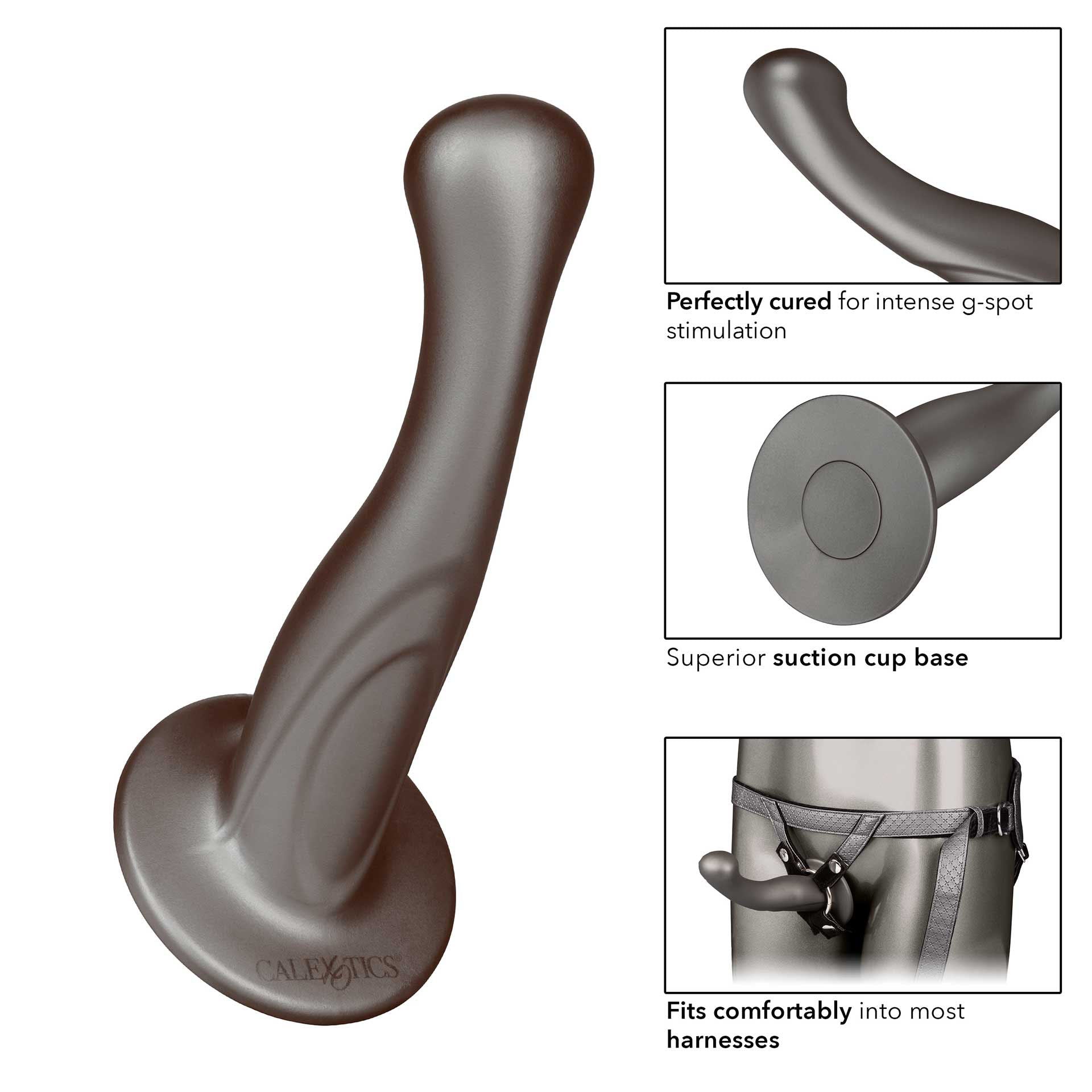 Vibrators, Sex Toy Kits and Sex Toys at Cloud9Adults - The Royal Sensual Set Crotchless Strap On Harness With Probe - Buy Sex Toys Online