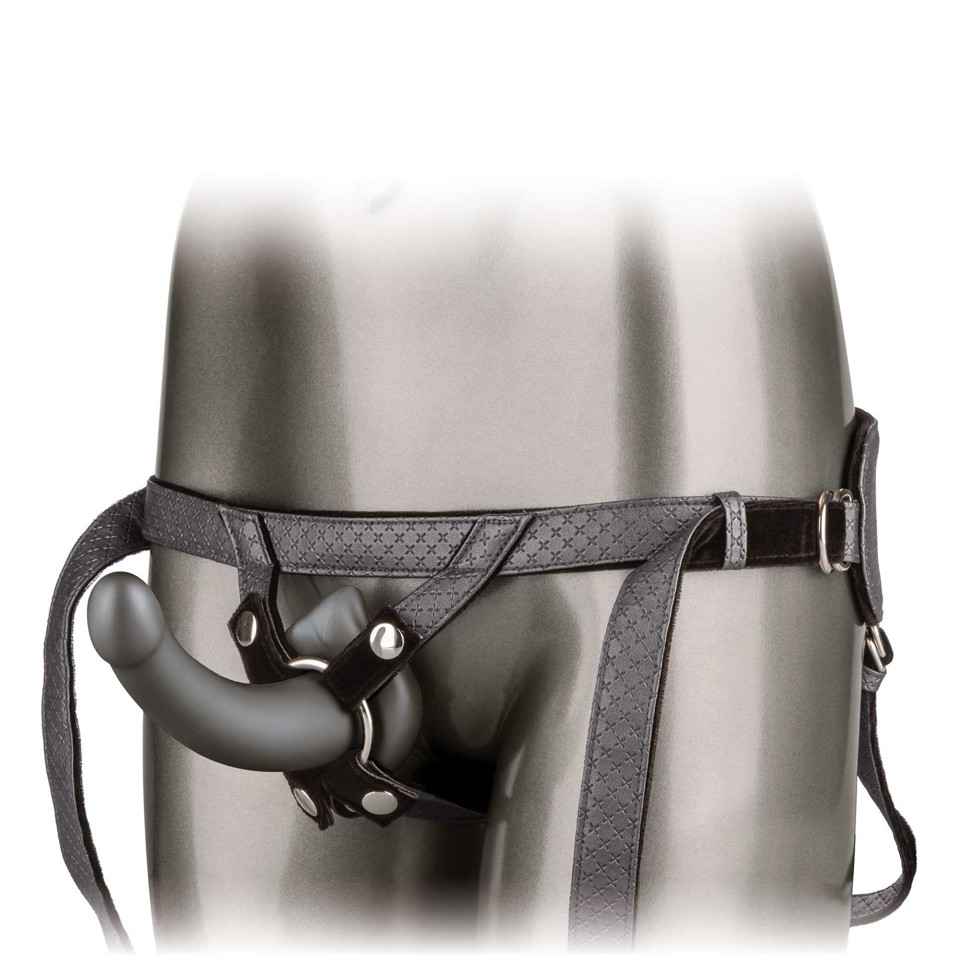 Vibrators, Sex Toy Kits and Sex Toys at Cloud9Adults - The Royal UltraSoft Set Crotchless Strap On With GProbe - Buy Sex Toys Online