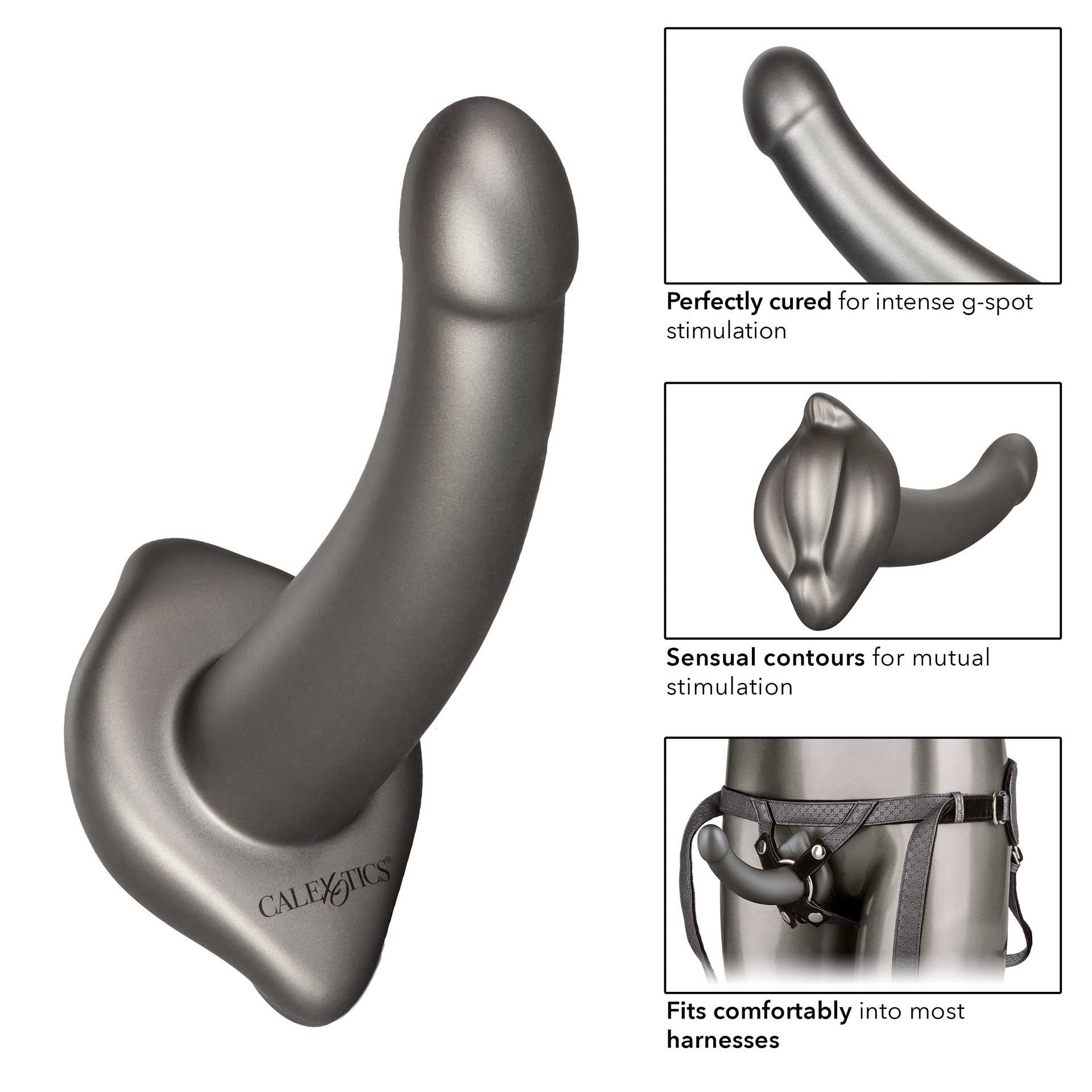 Vibrators, Sex Toy Kits and Sex Toys at Cloud9Adults - The Royal UltraSoft Set Crotchless Strap On With GProbe - Buy Sex Toys Online