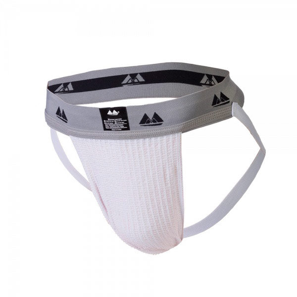 Vibrators, Sex Toy Kits and Sex Toys at Cloud9Adults - Bike Jockstrap White with 2 Inch Band - Buy Sex Toys Online