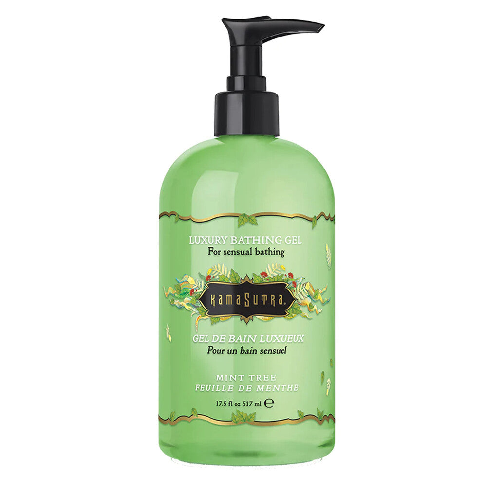 Vibrators, Sex Toy Kits and Sex Toys at Cloud9Adults - Kama Sutra Luxury Bathing Gel Mint Tree 517ml - Buy Sex Toys Online