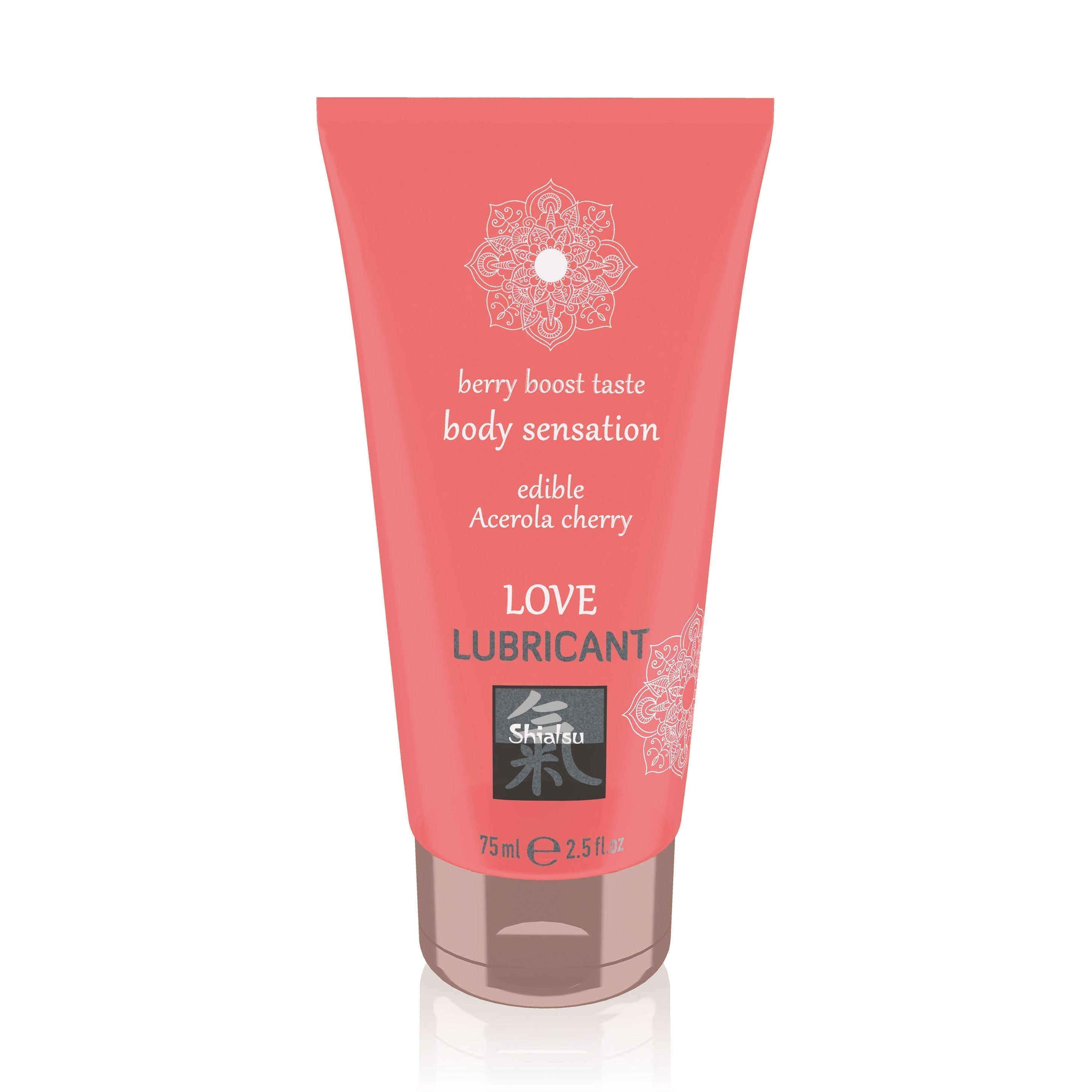 Vibrators, Sex Toy Kits and Sex Toys at Cloud9Adults - Shiatsu Love Lubricant Edible Acerola Cherry 75ml - Buy Sex Toys Online