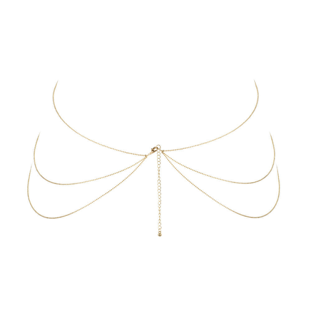 Vibrators, Sex Toy Kits and Sex Toys at Cloud9Adults - Bijoux Indiscrets Magnifique Body Chain Gold - Buy Sex Toys Online