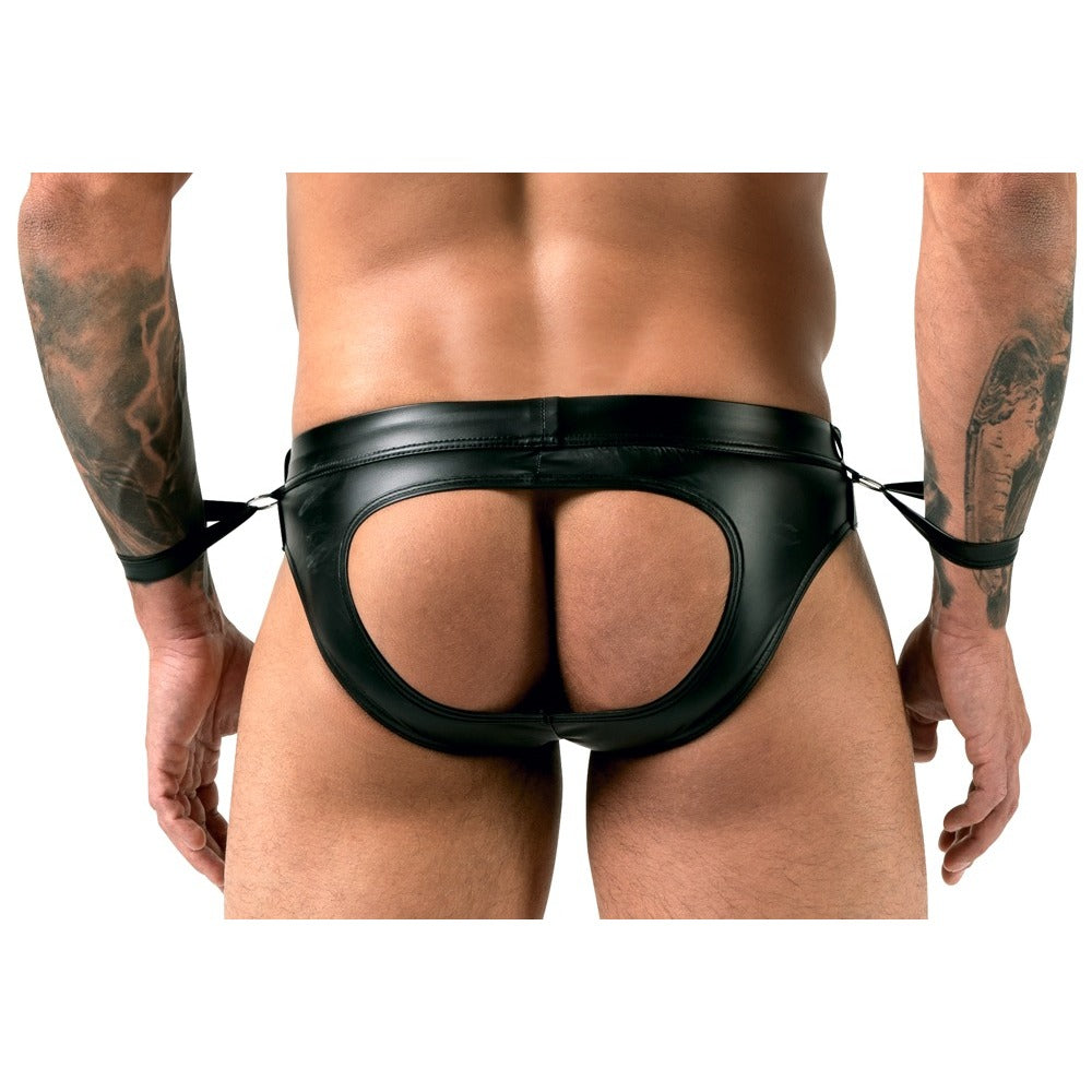 Vibrators, Sex Toy Kits and Sex Toys at Cloud9Adults - Svenjoyment Jock Brief With Handcuffs - Buy Sex Toys Online