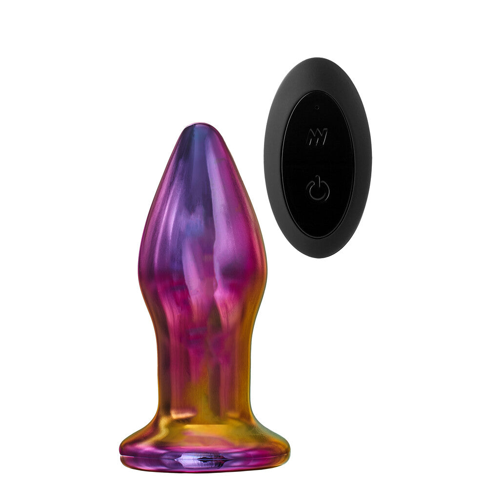 Vibrators, Sex Toy Kits and Sex Toys at Cloud9Adults - Glamour Glass Remote Control Butt Plug - Buy Sex Toys Online