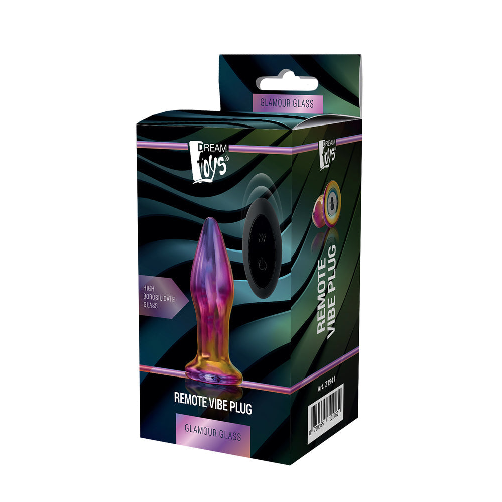 Vibrators, Sex Toy Kits and Sex Toys at Cloud9Adults - Glamour Glass Remote Control Butt Plug - Buy Sex Toys Online