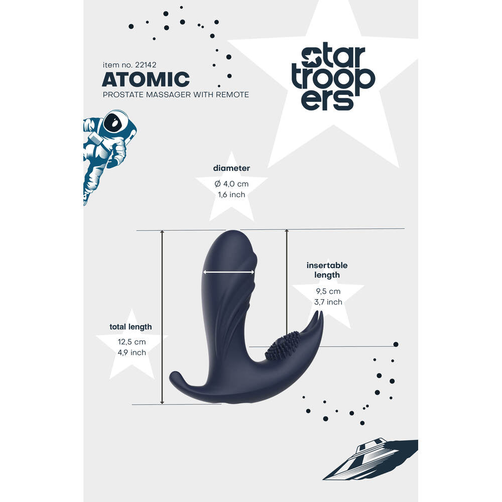 Vibrators, Sex Toy Kits and Sex Toys at Cloud9Adults - Startroopers Atomic Prostate Massager - Buy Sex Toys Online